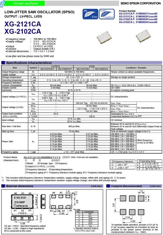XG-2121CA，XG-2102CA