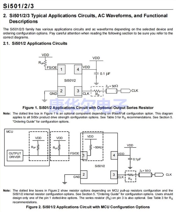 Si501 Si502 Si502 