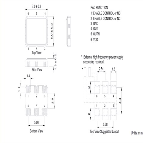 TXC晶振,差分晶振,BB晶振