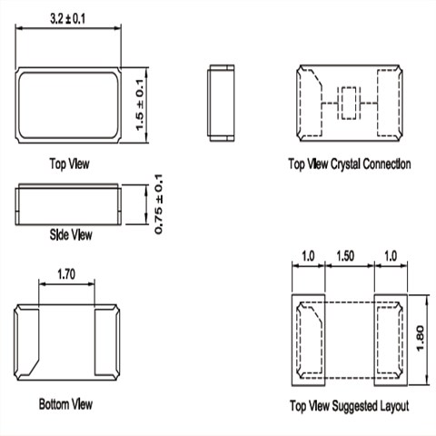 TXC晶振,贴片晶振,9HT11晶振,9H03200012晶振