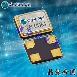 Golledge Crystal,四脚贴片晶振,GRX-320水晶振子