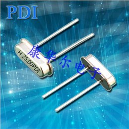 PDI高可靠性晶振,L4两脚插件晶振,电视机晶振