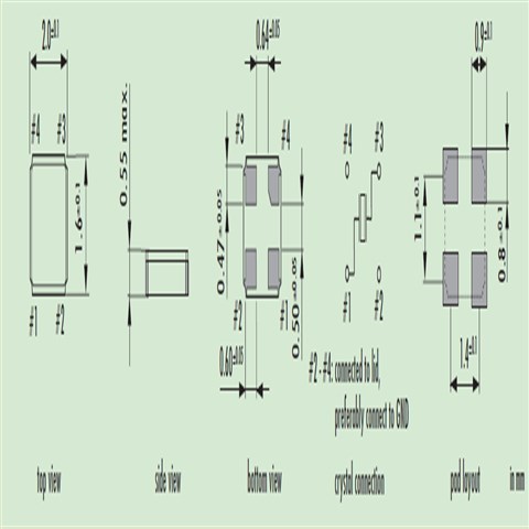 Q 19.2-JXS21-10-10/10-WA-LF 19.2MHz 10PF 10PPM -20~70℃