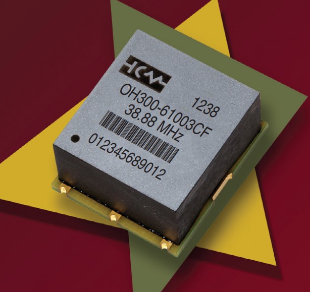 OCXO晶振OH300-70503CF-024.576M提供±5ppb至±50ppb范围内的频率稳定性
