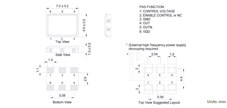 TXC_BP_7_5 LVDS VCXO