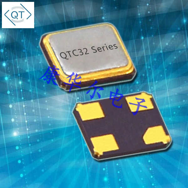 Quarztechnik夸克谐振器,QTC20超小型2016mm晶振,QTC2012.0000FBT3I30R智能手机晶振