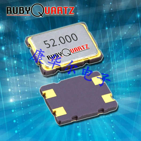 Rubyquartz无源晶振,H13微处理器晶体,H13-32.000-18-1030-EXT-TR晶振