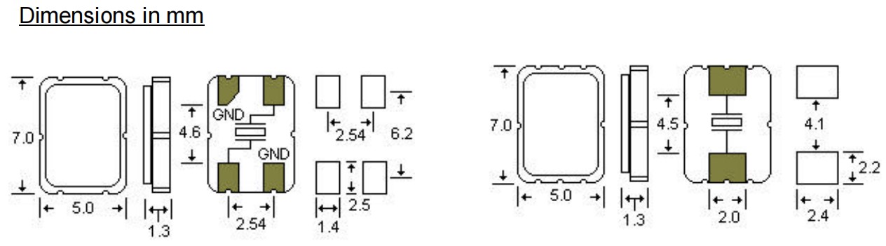 7050mm,AAS20M000000FLH18H,STD品牌,20MHz,四脚贴片晶振